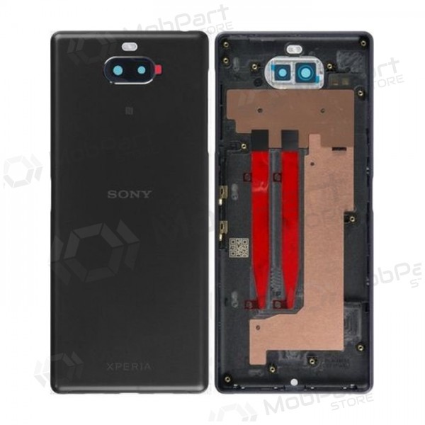 Sony Xperia 10 achterklep batterij (zwart) (gebruikt graad B, origineel)