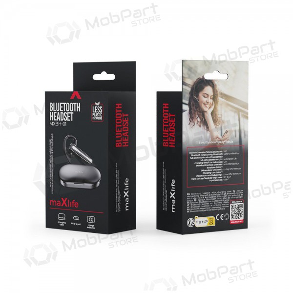 Draadloze headset - Maxlife MXBH-01