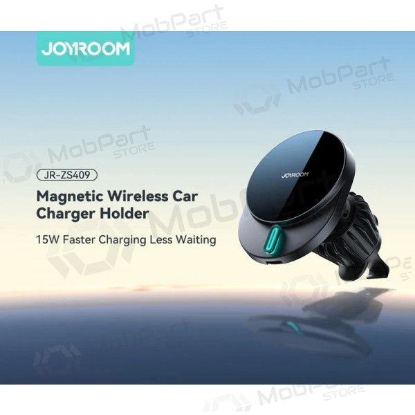 Automobilinis laikiklis-lader Joyroom JR-ZS409 MagSafe 15W zwart