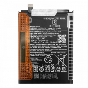 Xiaomi 12T, 12T PRO, POCO X5 5G batterij, accu (BN5J) (origineel)