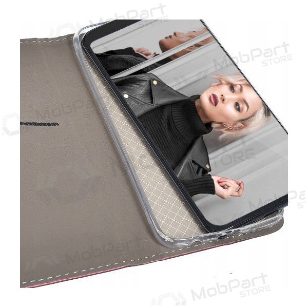 Xiaomi Redmi 14C hoesje - Smart Magnetic (bordeaux)