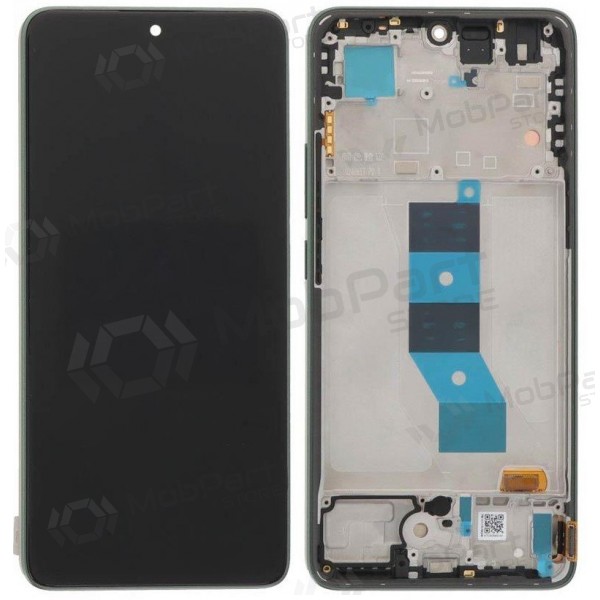 Xiaomi Poco M7 Pro scherm (zwart) (met frame) (origineel)