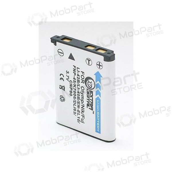 Olympus Li-40B/ Li-42B, D-Li63, NP-45A, EN-EL10 fotobatterij / accu