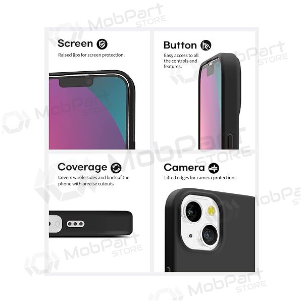 Apple iPhone 14 Pro Max hoesje - Mercury Soft Feeling (zwart)