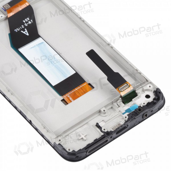 Xiaomi Redmi 10 2021 scherm (zwart) (met frame) (origineel)