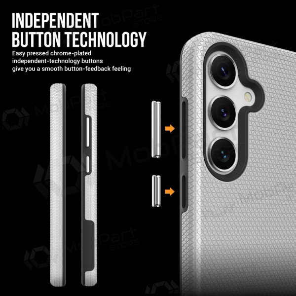 Samsung Galaxy S25 Ultra hoesje „Perfectionists“ (zilverachtig)