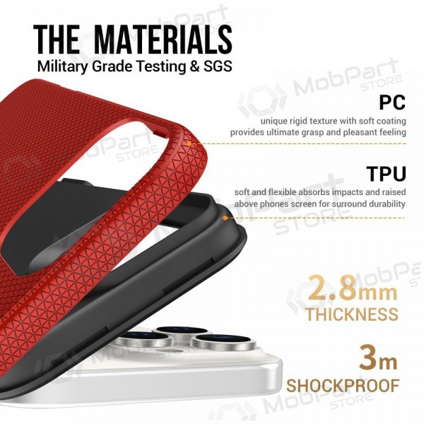Apple iPhone 17 Pro Max hoesje - Perfectionists (rood)