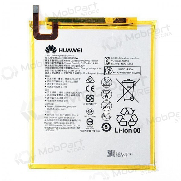 Originele Huawei MediaPad T5 10 / M3 / M5 accu / batterij