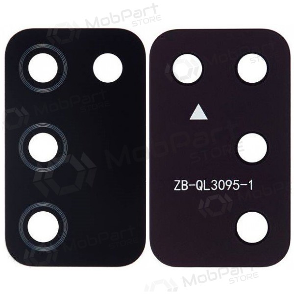 Samsung Galaxy A03s 2021 cameraglas (zwart)