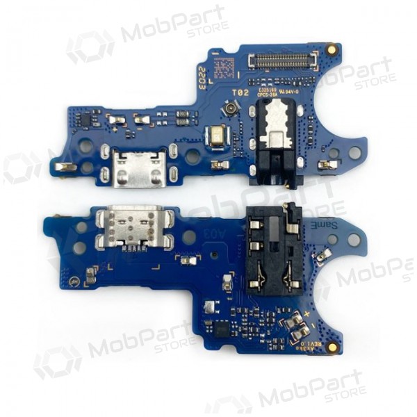Samsung A035 Galaxy A03 2021 oplaadpoort en microfoon flexkabel (origineel service pack)