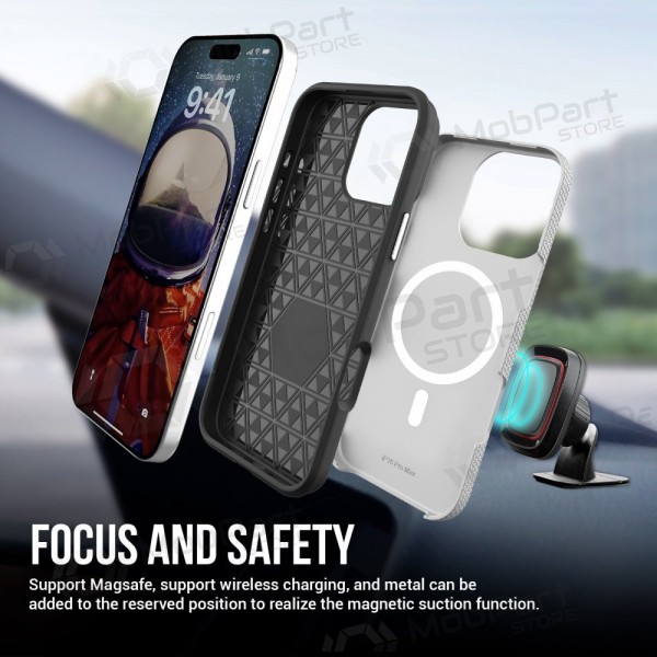 Apple iPhone 17 Pro hoesje - Perfectionists (zilver)