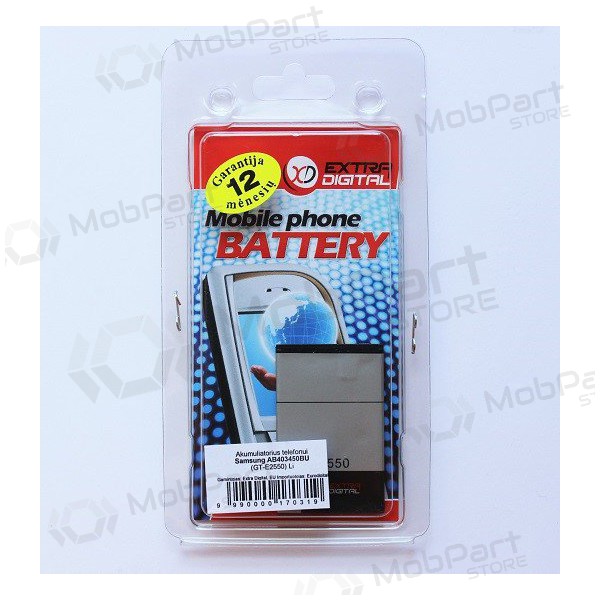 Samsung GT-E2550, GT-S3550 batterij / accu (800mAh)