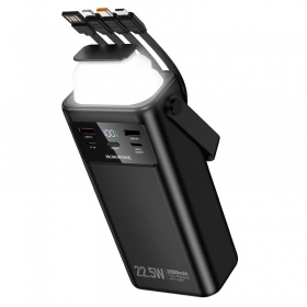 Externe batterij Power Bank Borofone BJ65 22.5W 30000mAh zwart