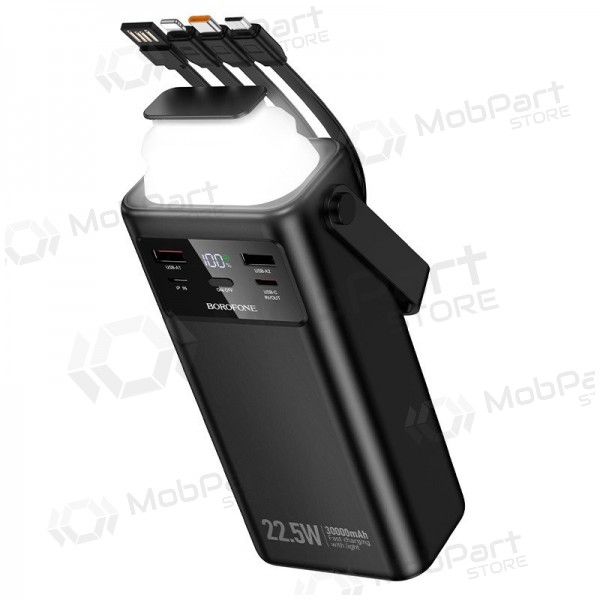 Externe batterij Power Bank Borofone BJ65 22.5W 30000mAh zwart