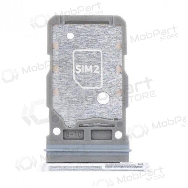 Samsung Galaxy S21 Plus SIM kaarthouder (zilver) (origineel)