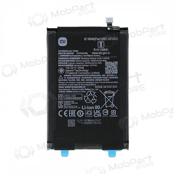 Xiaomi Poco C40 batterij / accu (BN66) (origineel)