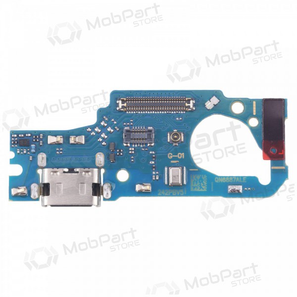 Samsung M556 Galaxy M55 5G laadpoort en microfoonaansluiting (service pack) (origineel)