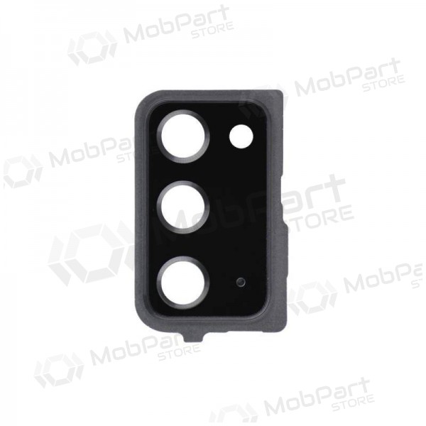 Samsung Galaxy Note 20 cameraglas (grijs) (met frame)