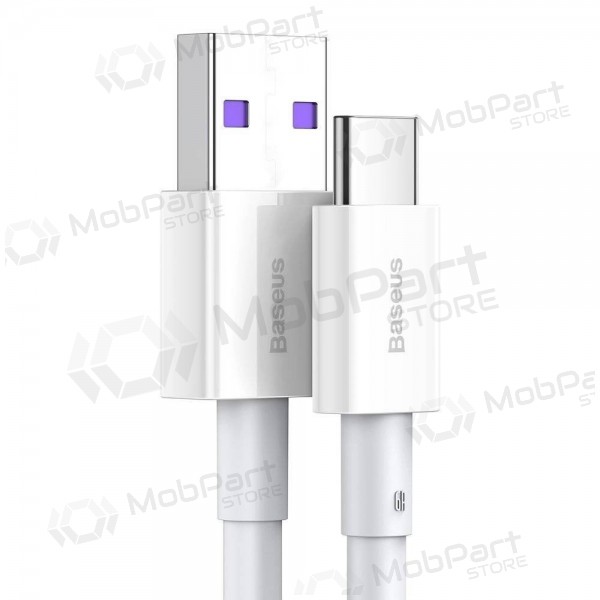 USB kabel Baseus Superior iš USB į Type-C 66W 2.0m wit CATYS-A02