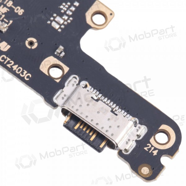 Xiaomi Redmi 13C, Poco C65 oplaadpoort en microfoonconnector (servicepakket) (origineel)