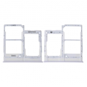 Samsung A202 Galaxy A20e 2019 SIM kaarthouder (wit) (service pack) (origineel)