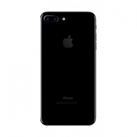 Apple iPhone 7 Plus achterklep (Jet Black) (gebruikt grade C, origineel)