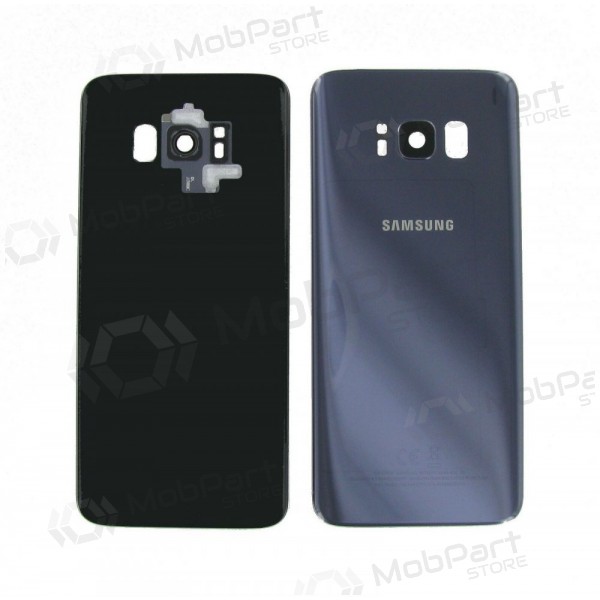 Samsung G955F Galaxy S8 Plus achterklep paars (Orchid grey) (gebruikt grade B, origineel)