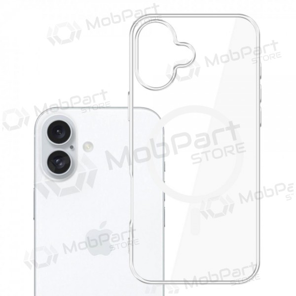Apple iPhone 16 Pro hoesje - 3MK Clear MagCase (transparant)