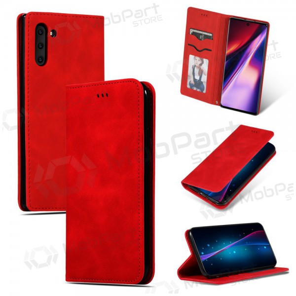 Xiaomi Redmi Note 14 4G hoesje - Business Style (rood)