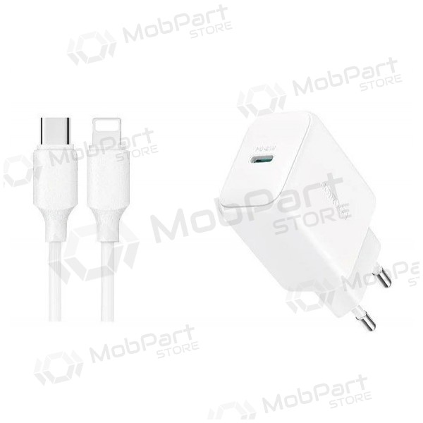 Lader Joyroom JR-TCF20 USB-C PD20W + USB-C to Lightning cable 1.0m wit