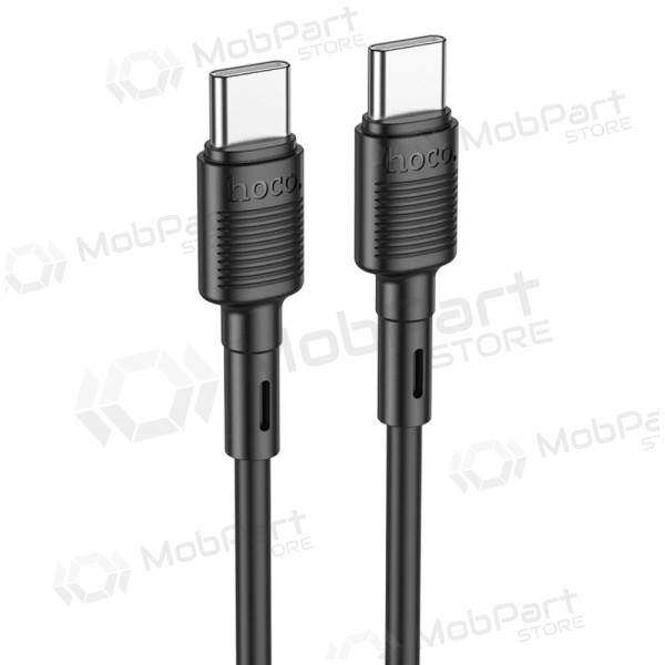 USB kabel Hoco X83 60W Type-C to Type-C 1.0m zwart