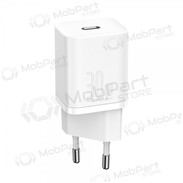 Lader buitinis Baseus Super Si 30W wit CCSUP-J02