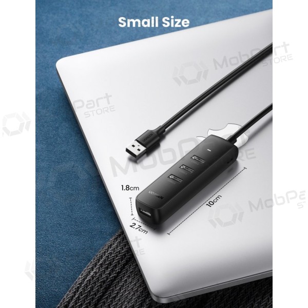 USB šakotuvas Ugreen CM416 USB-A 3.0 to 4xUSB-A 3.0 (10915) zwart