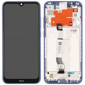 Xiaomi Redmi Note 8T scherm (blauw) (met frame) (origineel)