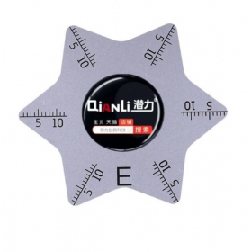 Metalen demontagegereedschap voor telefoons QIANLI E (Pentagram)