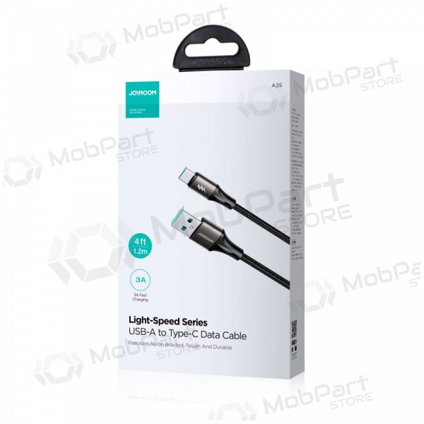 USB kabel Joyroom SA25-AL3 USB to Lightning 3A 1.2m zwart