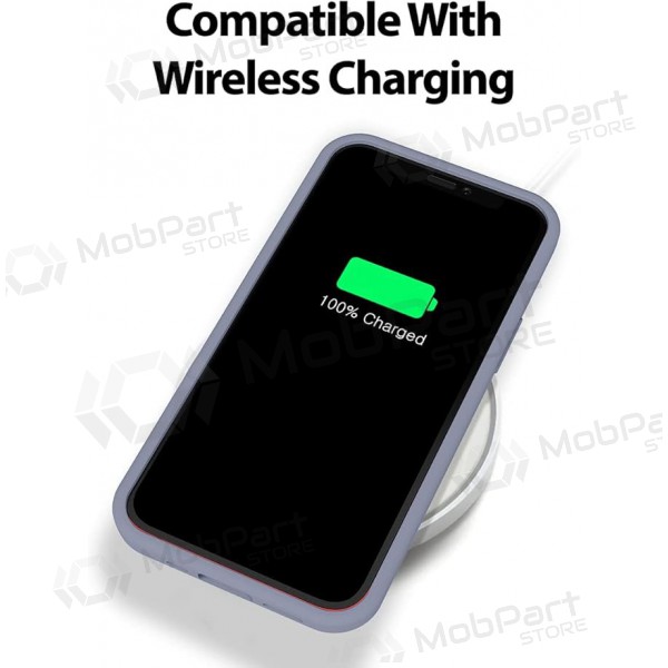 Apple iPhone 16 Pro hoesje Mercury - Silicone Case (lavendelgrijs)