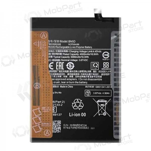 Xiaomi Redmi Note 11S Accu, Batterij (BN5D) (Premium)