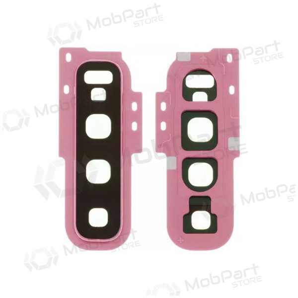 Samsung Galaxy S10 cameraglas (roze)
