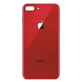 Apple iPhone 8 Plus achterzijde (rood) (met grotere camera uitsparing)