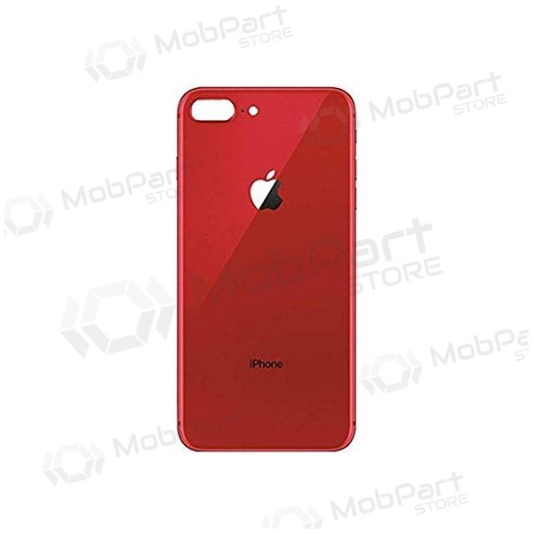 Apple iPhone 8 Plus achterzijde (rood) (met grotere camera uitsparing)