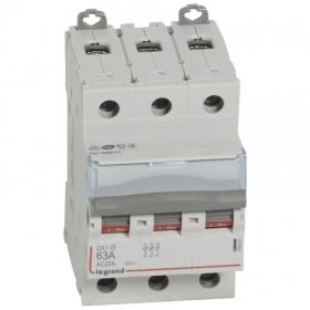 Kirtiklis MCB RX3 Legrand 406461 (63A, 3P, 230V, 6kA)