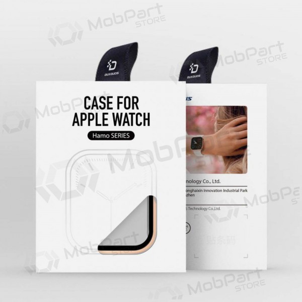 Apple Watch 45mm LCD beschermglas / hoesje - Dux Ducis Hamo (roze)