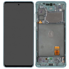 Samsung Galaxy S20 FE scherm (Cloud Mint) (met frame) (origineel)