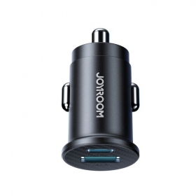 Autolader Joyroom JR-CCN16 USB-A/USB-C 15W zwart