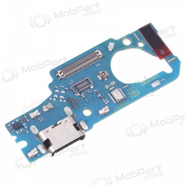 Samsung M556 Galaxy M55 5G laadpoort en microfoonaansluiting (service pack) (origineel)
