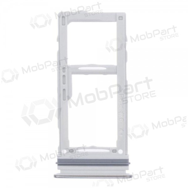 Samsung A525 / A526 / A528 / A725 / A726 A52 Galaxy 4G / A52 5G / A52S 5G / A72 4G / A72 5G SIM-kaarthouder - baltas - service pack - originalus