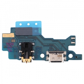 Samsung M307 Galaxy M30S 2019 oplaadpoort en microfoon connector