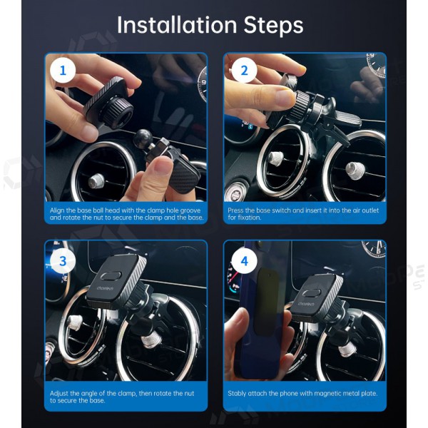 Autotelefoonhouder Choetech H042 zwart