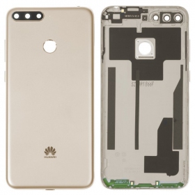 Huawei Y6 Prime 2018 achterklep (goud) (gebruikt grade C, origineel)
